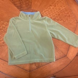 LLBean 3/4 zip fleece